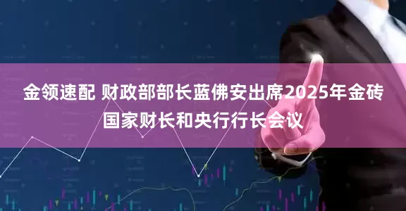 金领速配 财政部部长蓝佛安出席2025年金砖国家财长和央行行长会议