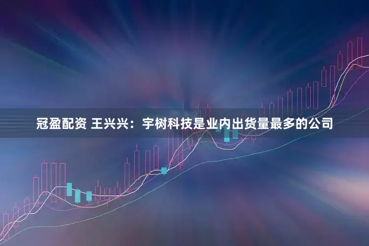 冠盈配资 王兴兴：宇树科技是业内出货量最多的公司